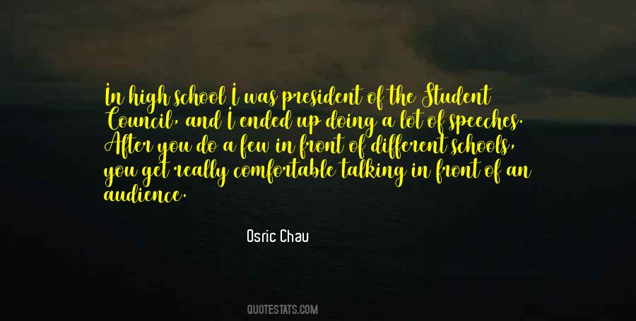 School President Quotes #990440