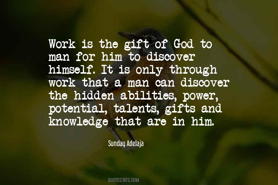 God Talents Quotes #1503504