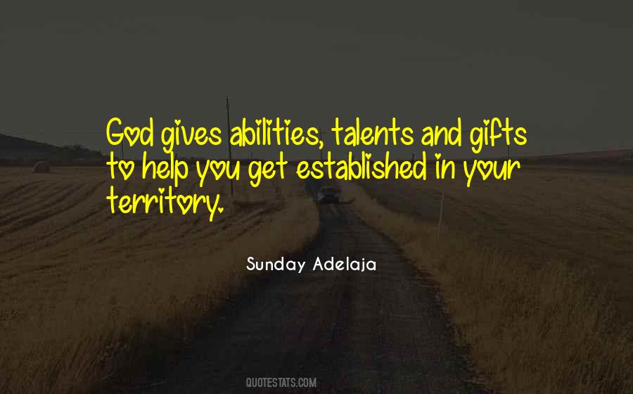 God Talents Quotes #1676053