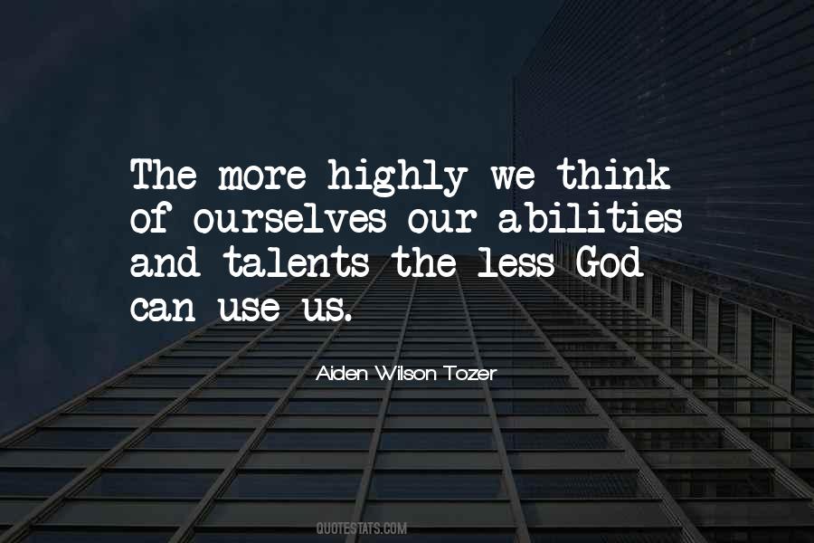 God Talents Quotes #722140