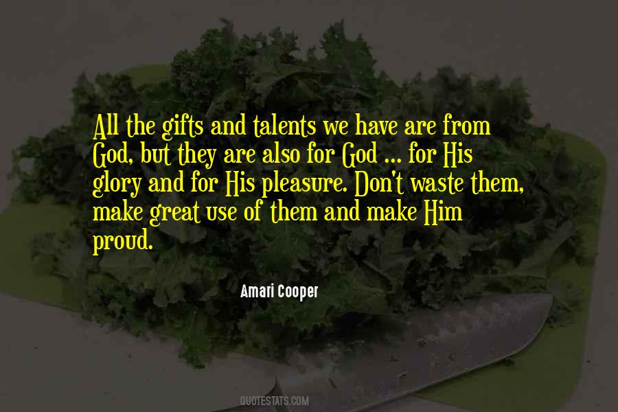 God Talents Quotes #975787