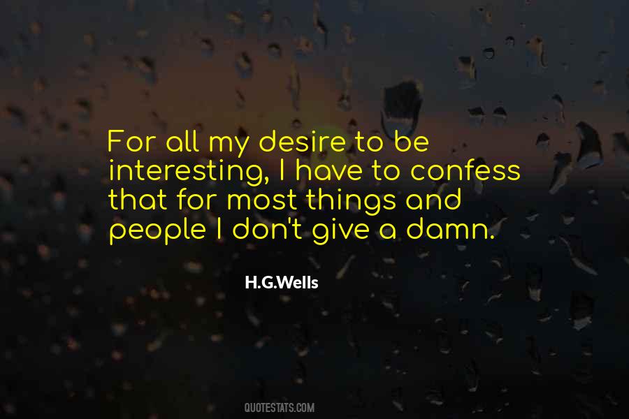 My Desire Quotes #1369936