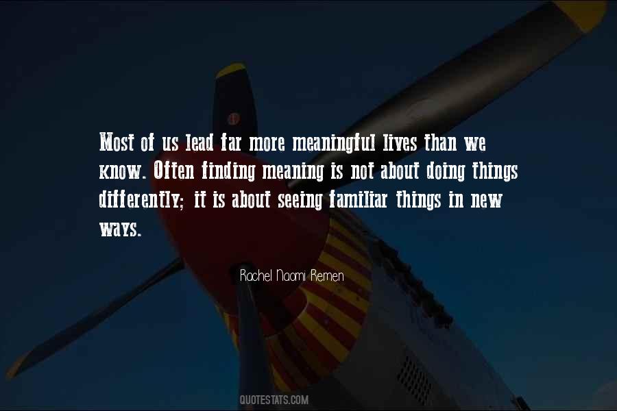 Finding New Things Quotes #1496777