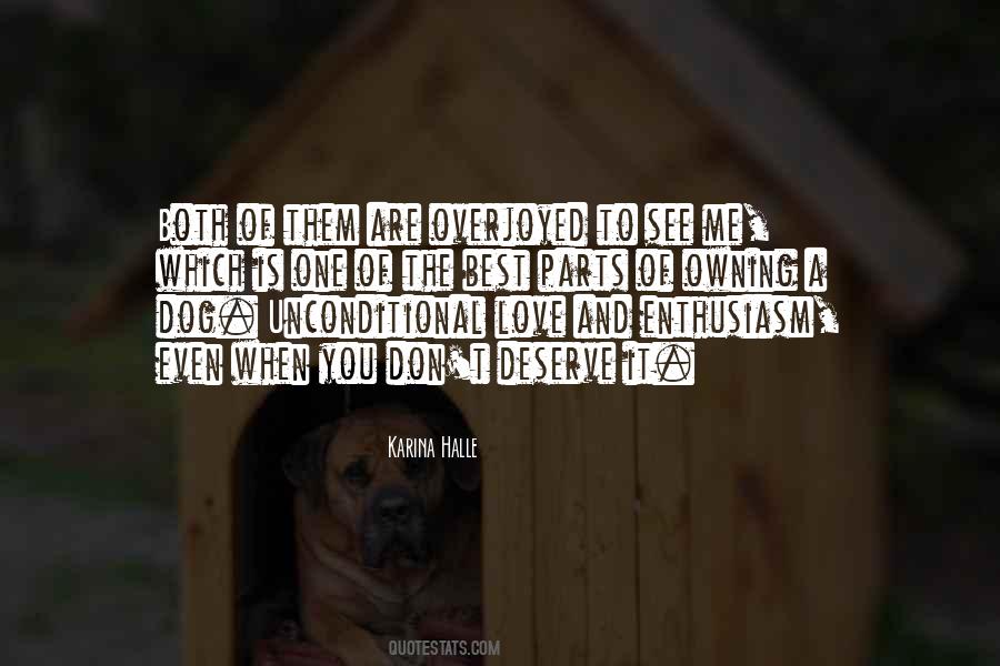 Love You Dog Quotes #31532