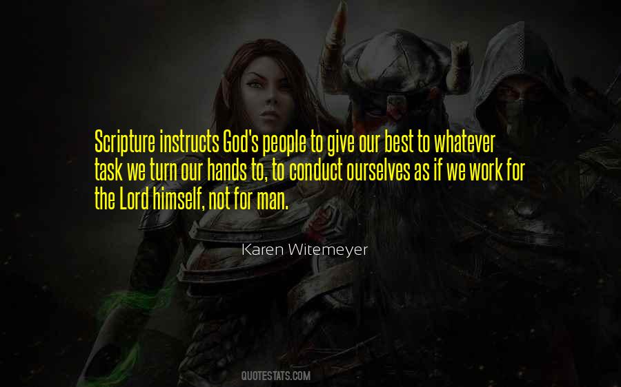 God The Best Quotes #65413