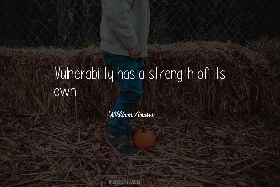 Vulnerability Strength Quotes #110889