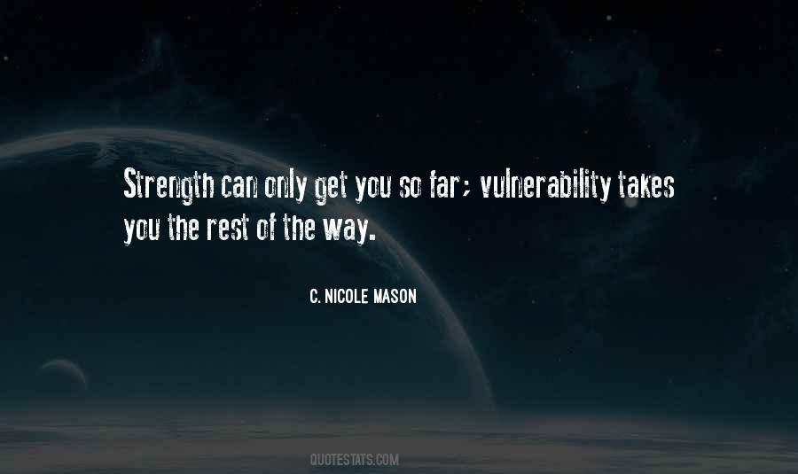 Vulnerability Strength Quotes #699211