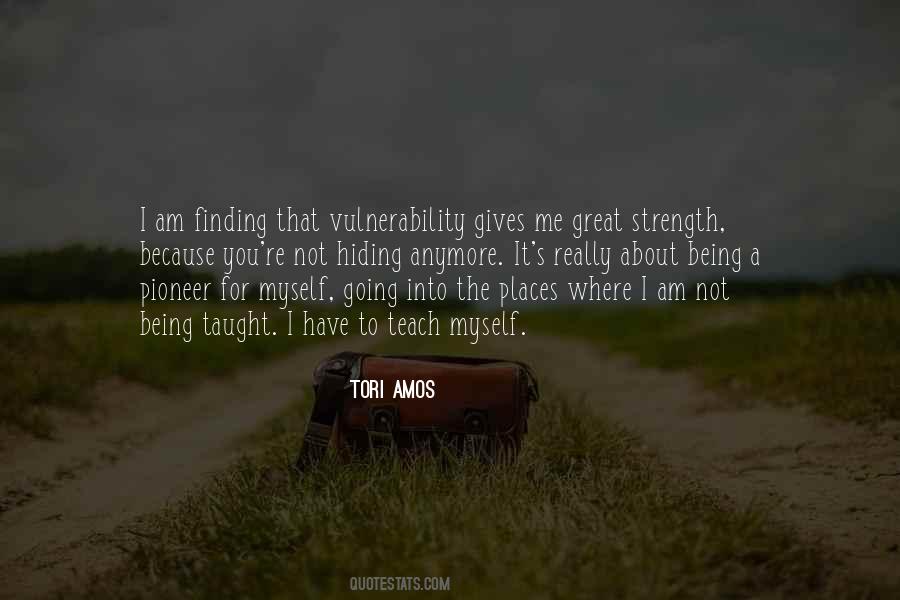 Vulnerability Strength Quotes #910461