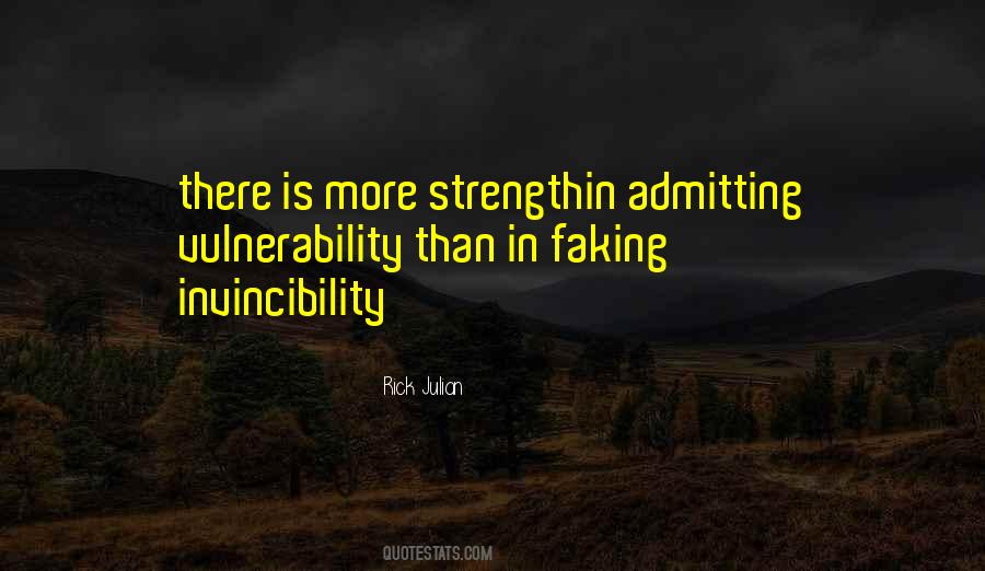 Vulnerability Strength Quotes #912160