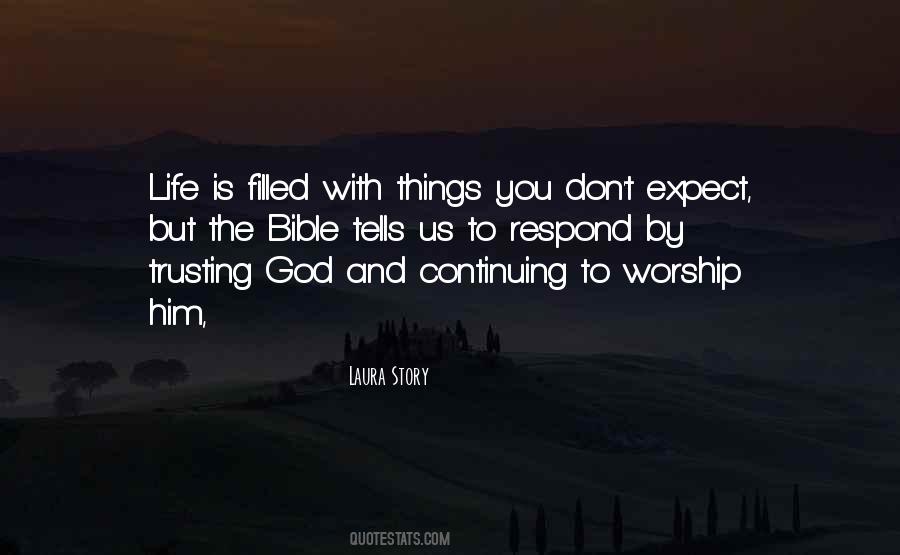 God Trusting Quotes #494202