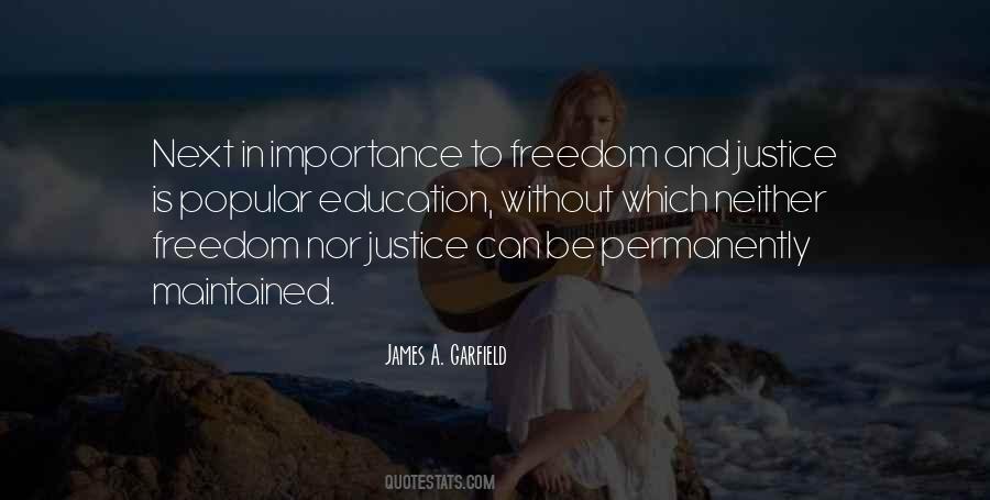 Education Freedom Quotes #510651