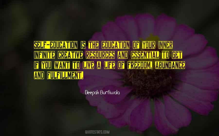 Education Freedom Quotes #715474
