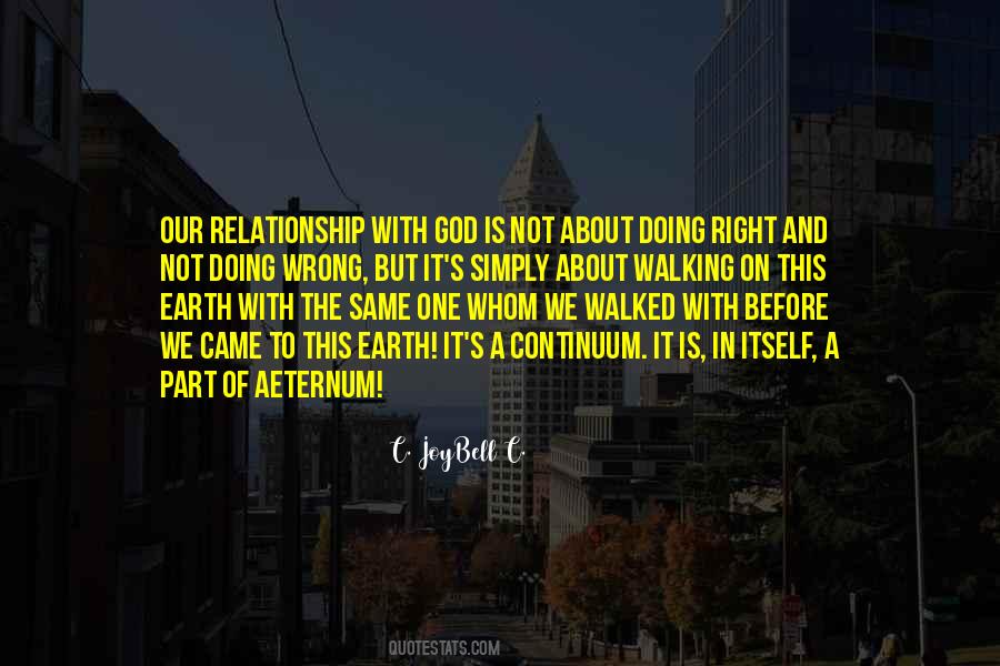 God Walking Quotes #140867