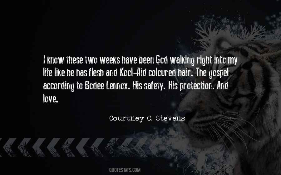 God Walking Quotes #1687486