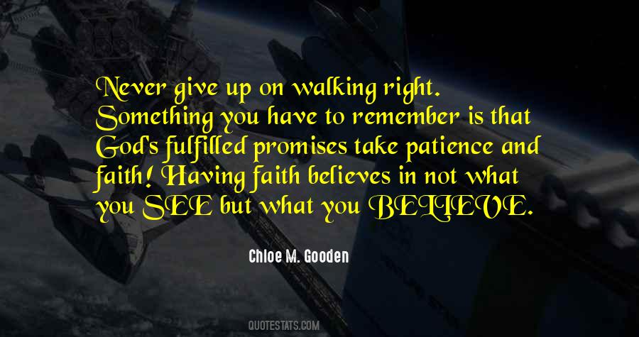 God Walking Quotes #281285