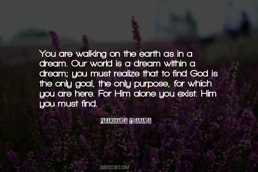 God Walking Quotes #467356
