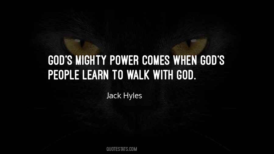 God Walking Quotes #992334