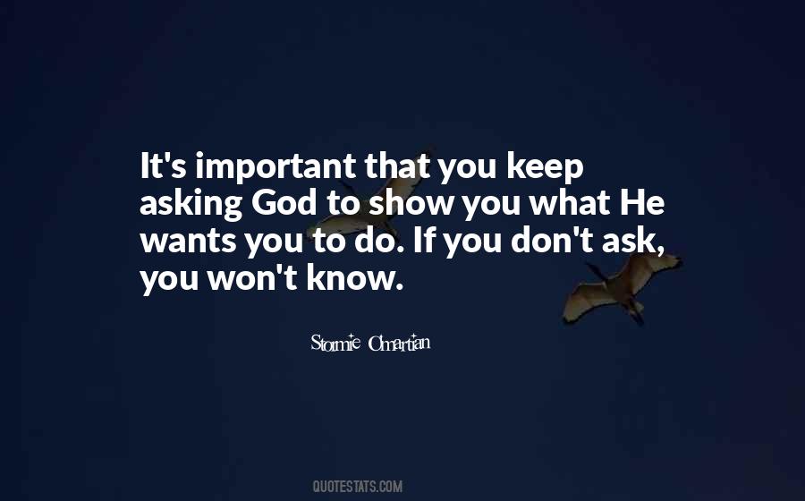God Wants Quotes #107754 God Wants Quotes #107754