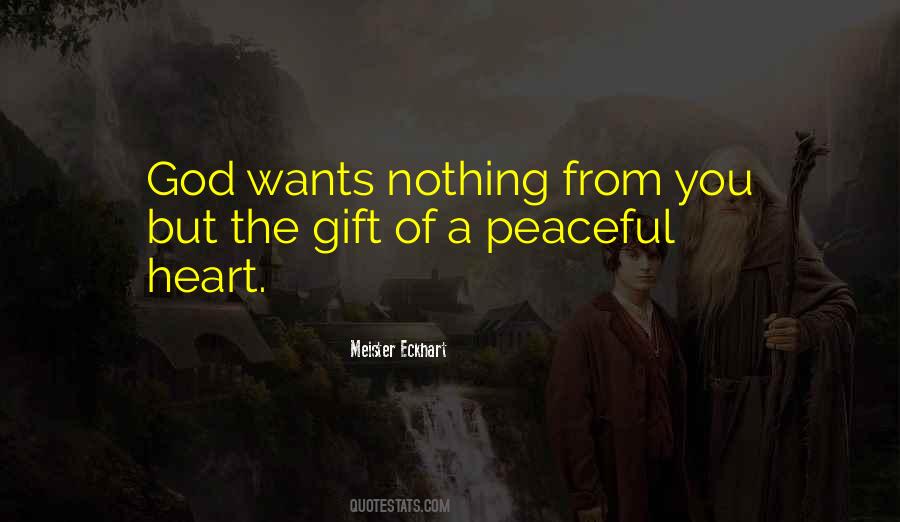 God Wants Quotes #93141 God Wants Quotes #93141