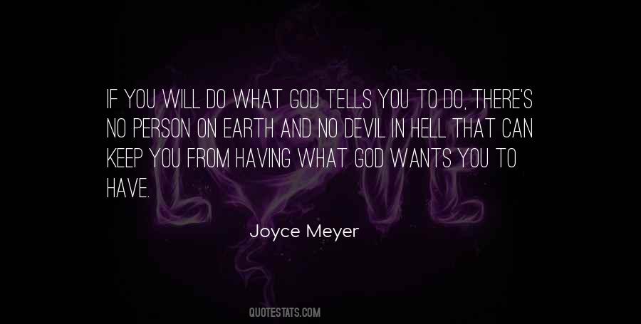 God Wants You Quotes #1391430