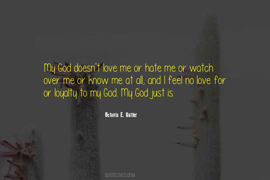 God Watch Over Me Quotes #1607869