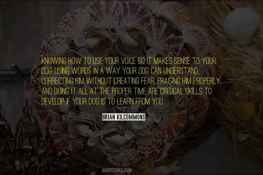 Use Your Skills Quotes #1808745