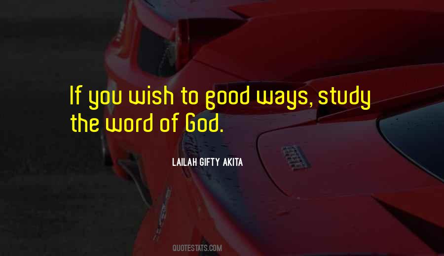 God Ways Quotes #113205