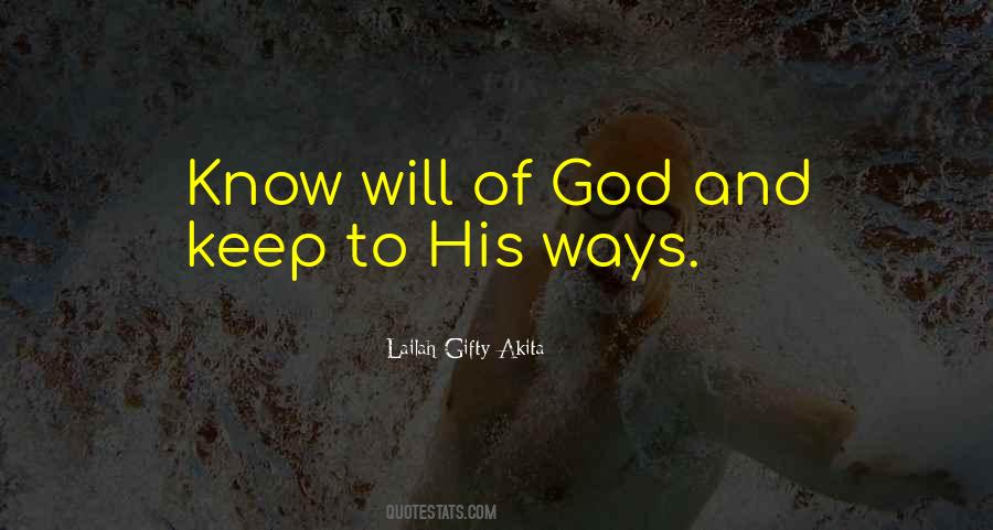 God Ways Quotes #43683