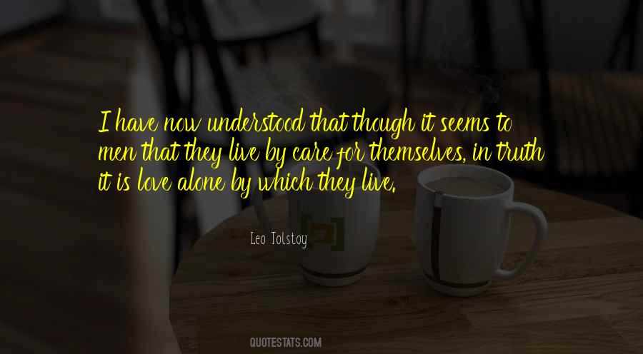 Leo Tolstoy Love Quotes #784598