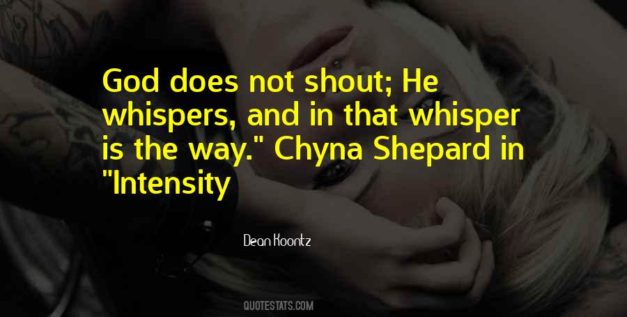 God Whispers Quotes #1700556
