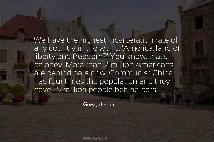 Quotes About Gary Johnson #1007941