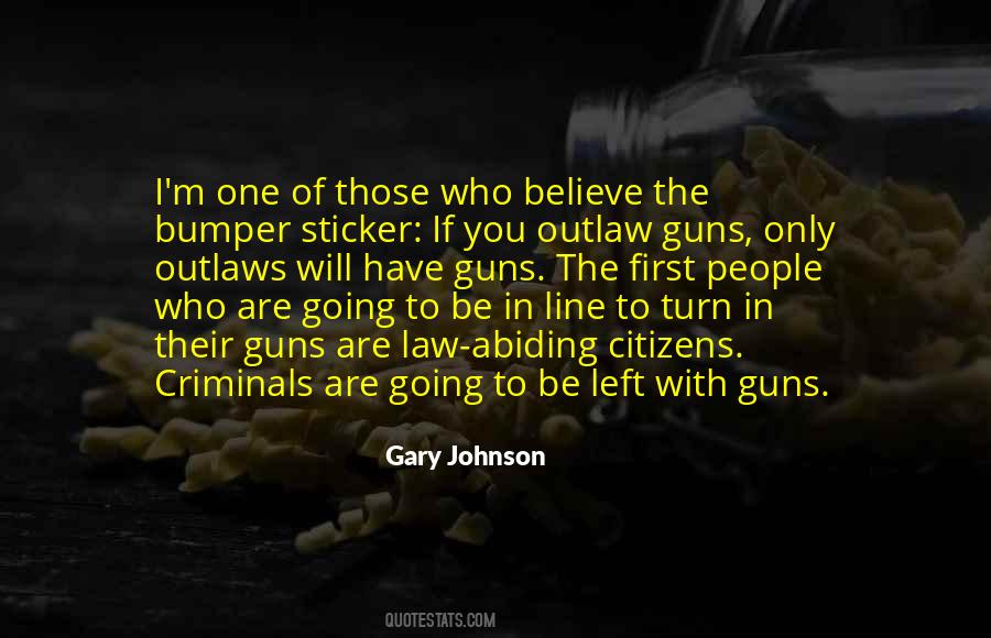 Quotes About Gary Johnson #273704