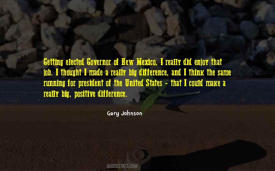 Quotes About Gary Johnson #401480