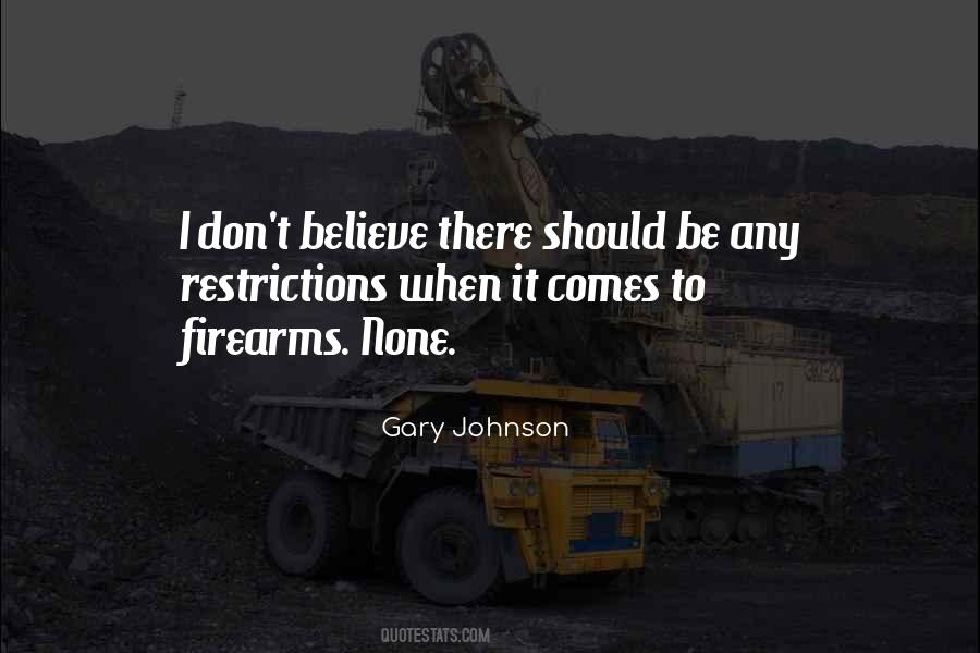 Quotes About Gary Johnson #478265