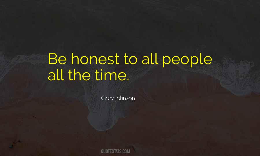 Quotes About Gary Johnson #634376