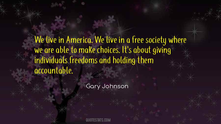 Quotes About Gary Johnson #764180