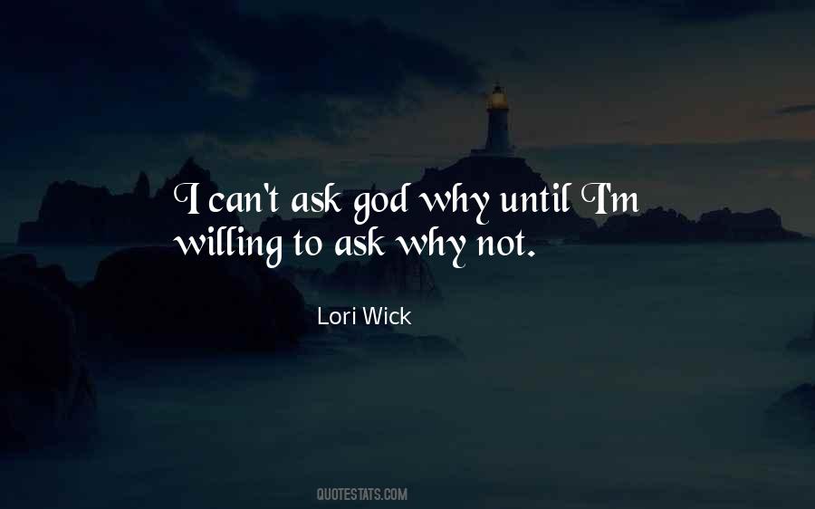 God Why Quotes #681468