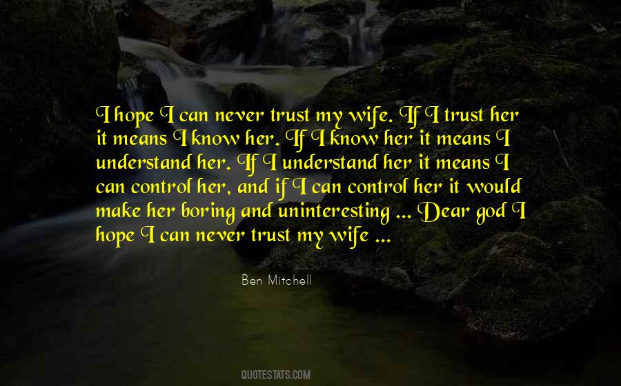 God Wife Quotes #875846