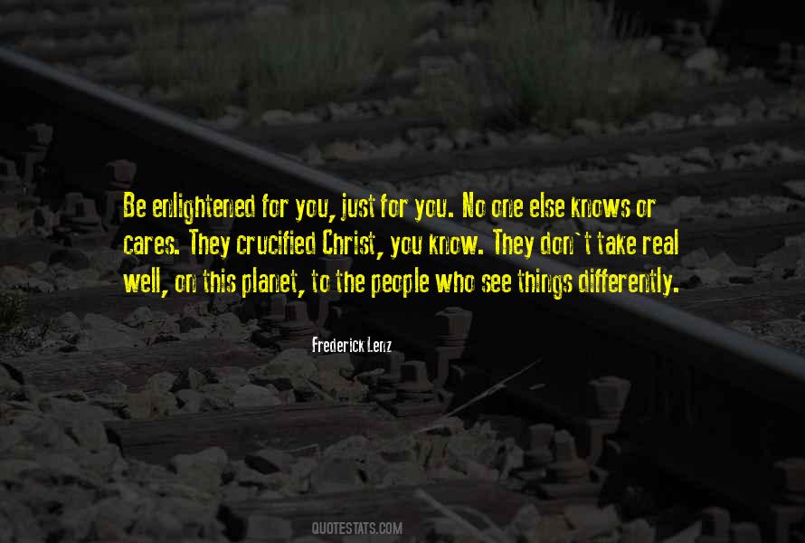 No One Cares For You Quotes #150462