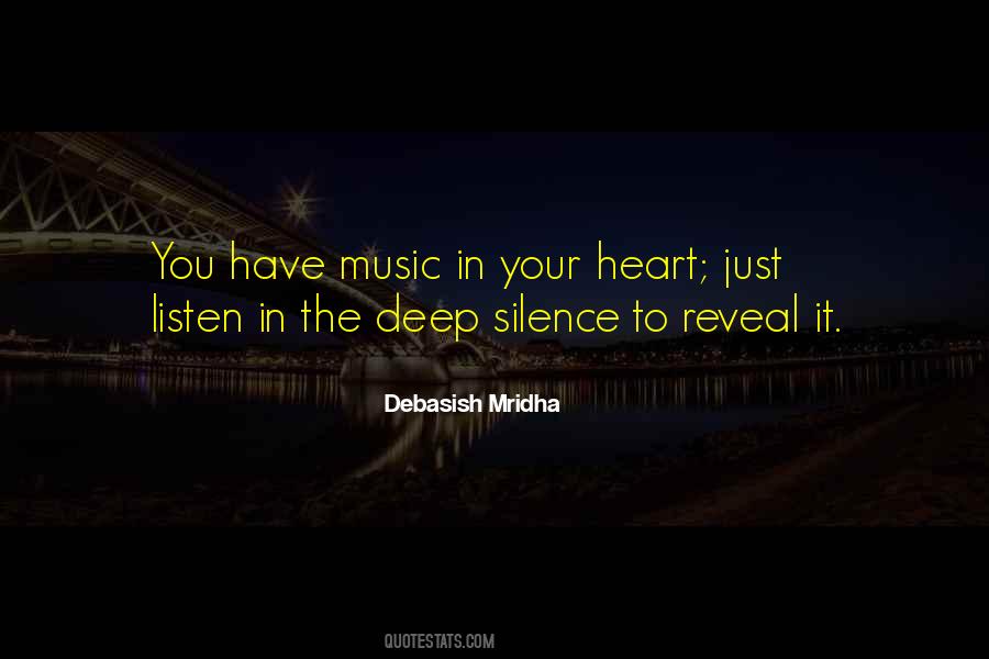 Music Silence Quotes #703585