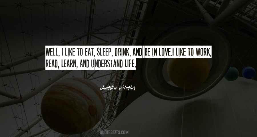 Love And Drink Quotes #1604788