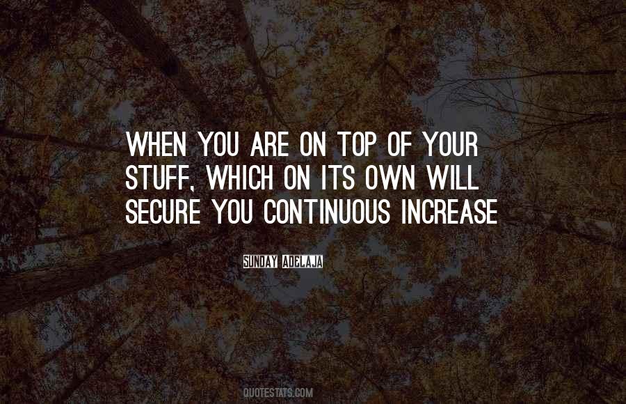 When You Are On Top Quotes #1290839