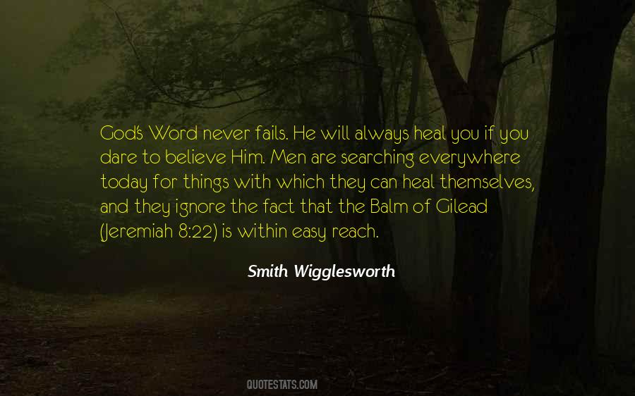 God Will Heal Quotes #1348526