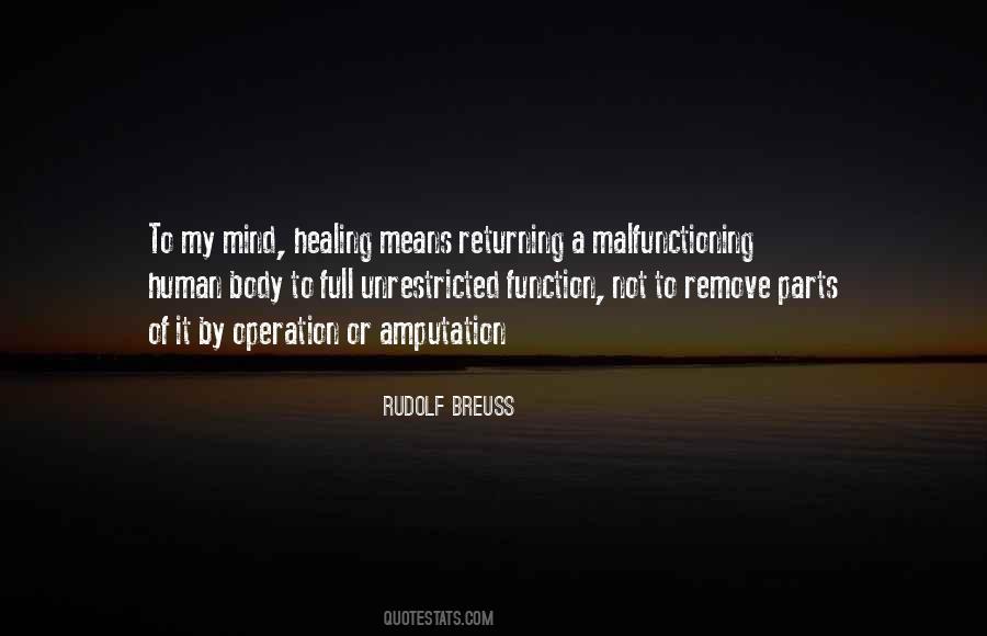 Healing Body Quotes #696835