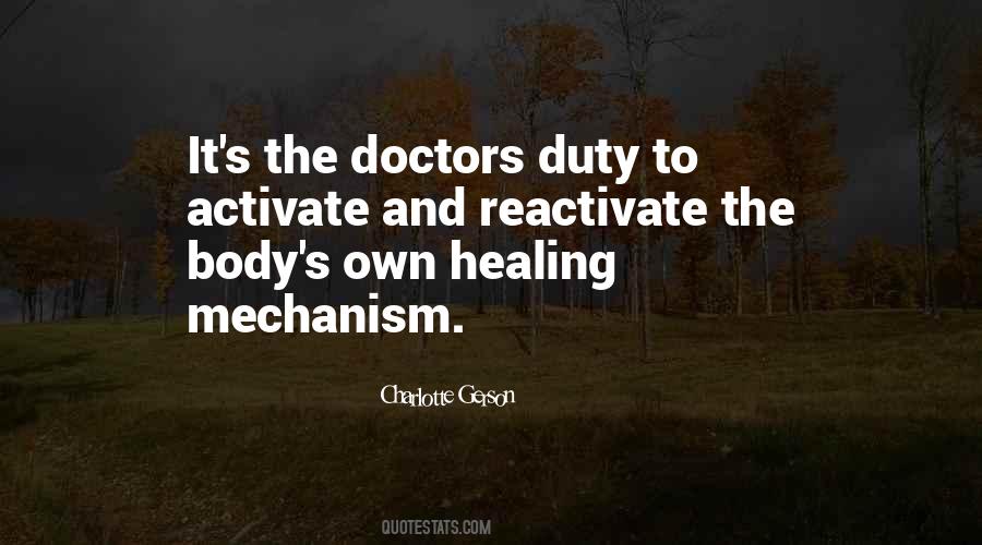Healing Body Quotes #775319
