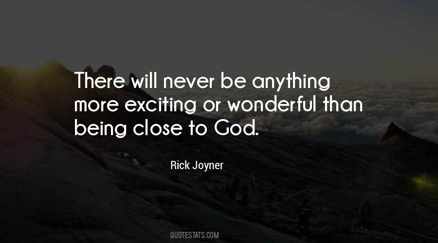 God Will Never Quotes #8759