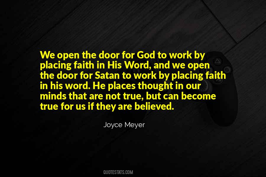 God Will Open Doors Quotes #1430214