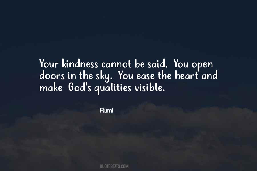 God Will Open Doors Quotes #1611325