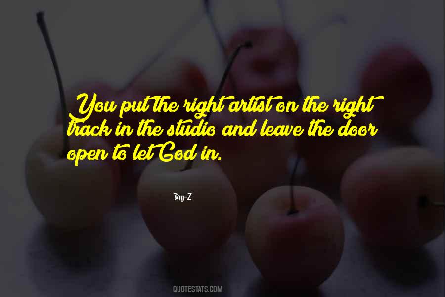 God Will Open Doors Quotes #1858656