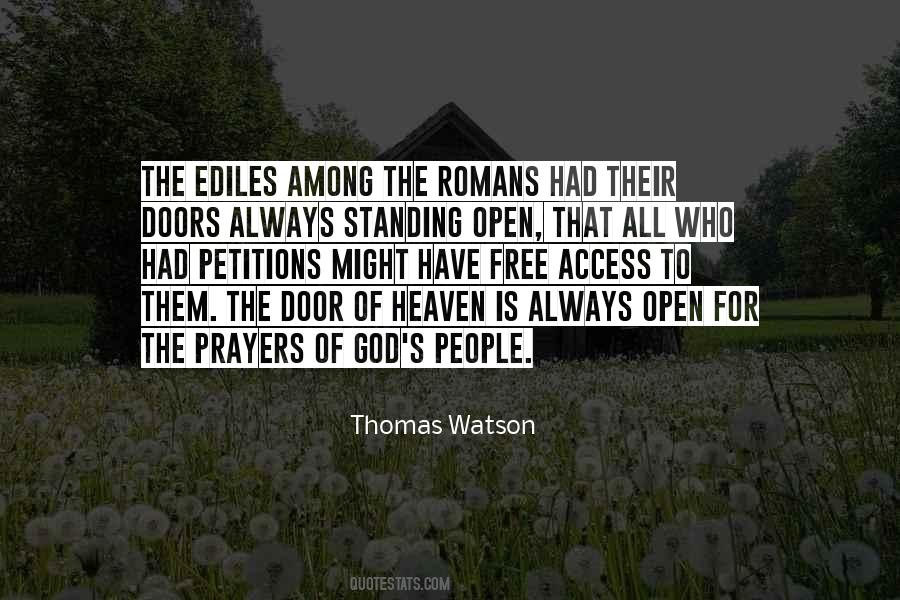 God Will Open Doors Quotes #84057
